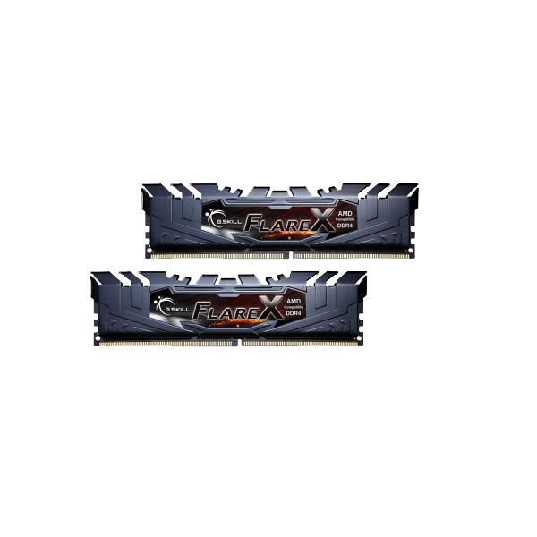Ram Gskill Flare X 16GB (2*8GB) DDR4/2400 XMP 2.0 Black Heatsink (F4-2400C16D-16GFX)