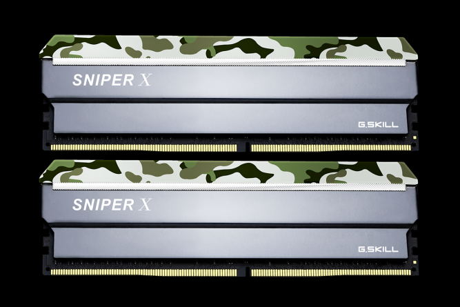 RAM G.Skill Sniper X 16GB (2X8GB) DDR4 2400MHz - F4-2400C17D-16GSXF