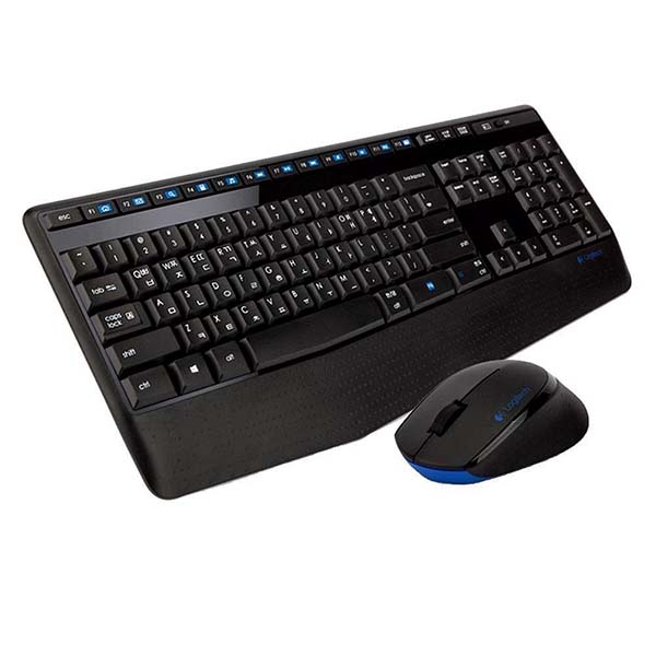 BỘ ĐÔI BÀN PHÍM - CHUỘT LOGITECH MK345 WIRELESS OPTICAL MEDIA BLACK PC -920-006491 - hakivn