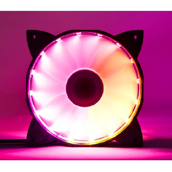 FAN CASE XIGMATEK GALAXY PREMIUM - EN40216 - (CH120) - RGB: RAINBOW (PACK x1, WHITE BOX)