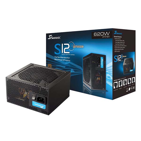 Nguồn Seasonic S12II-620 620W 80Plus Bronze