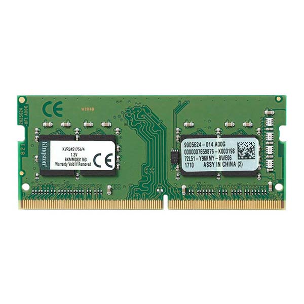 RAM Kingston – 4GB 2400MHz DDR4 – KVR24S17S6/4 - hakivn