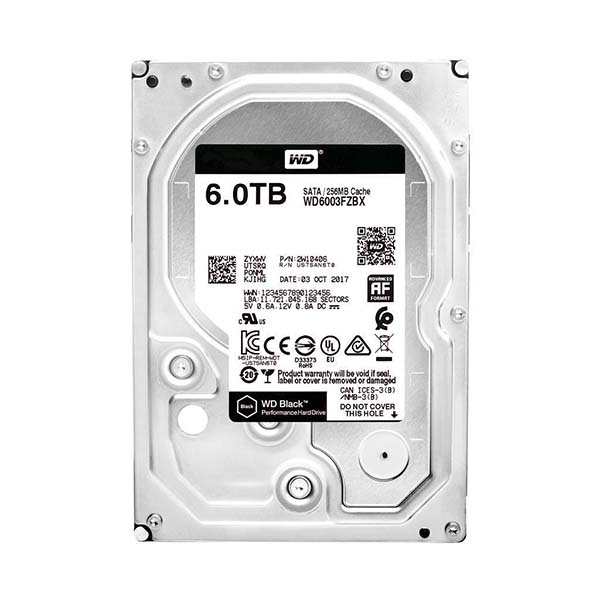 WD HDD Black 6TB 3.5