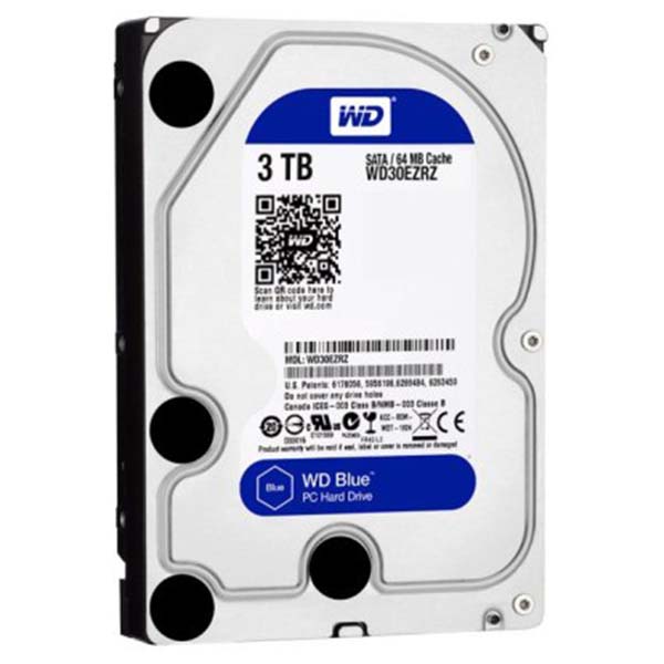 WD HDD Blue 3TB 3.5