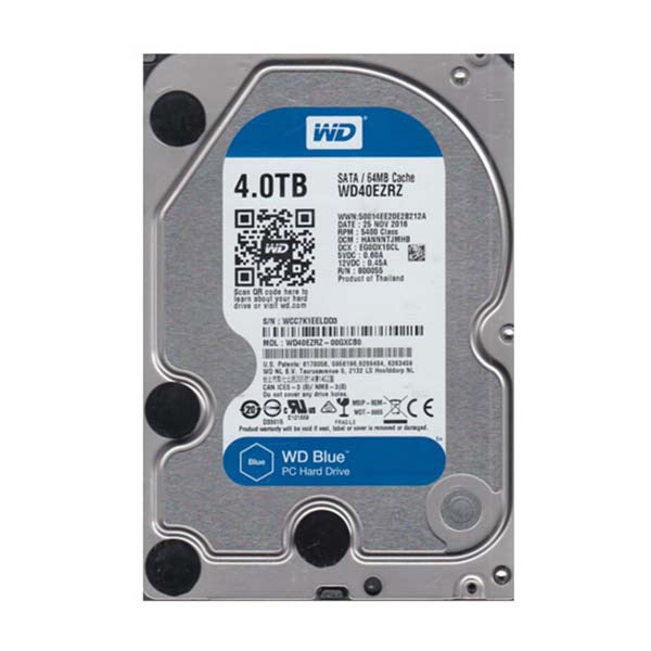 WD HDD Blue 4TB 3.5
