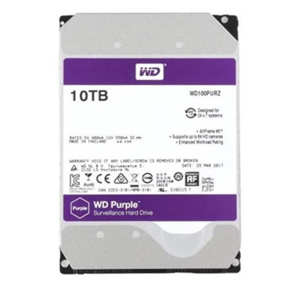 WD HDD Purple 10TB 3.5