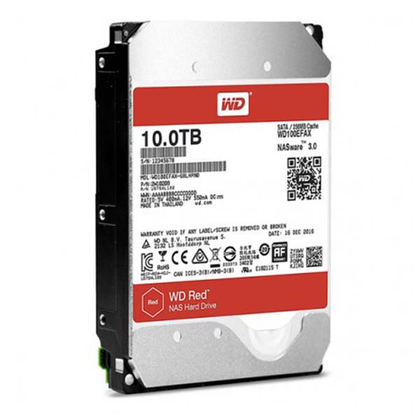 WD HDD Red 10TB 3.5