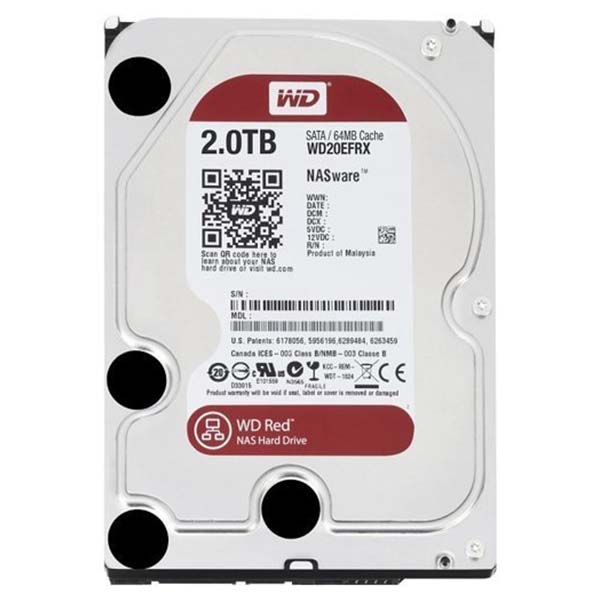 WD HDD  Red 2TB 3.5