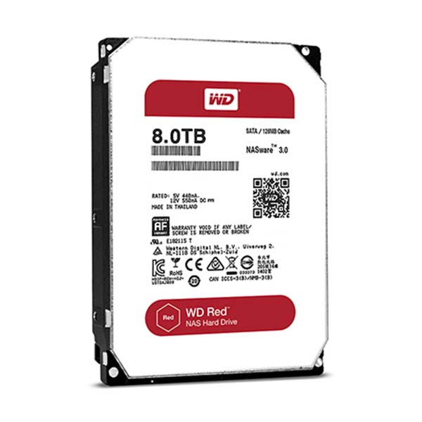 WD HDD Red 8TB 3.5