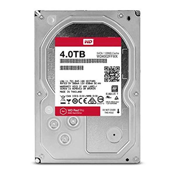 WD HDD Red Pro 4TB 3.5