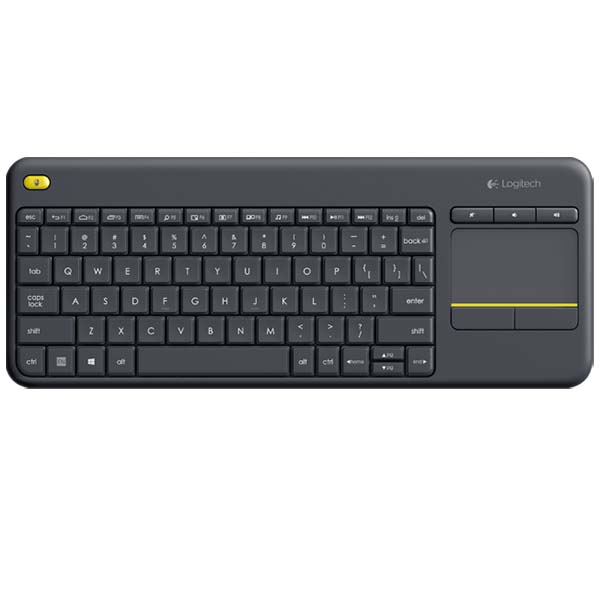 KEYBOARD / LOGITECH K400 PLUS WIRELESS/TOUCHPAD/ĐEN (DARK) (920-007165)