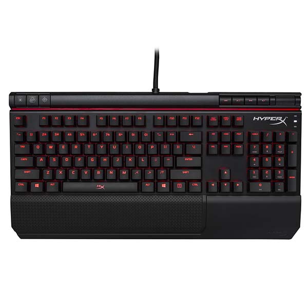 Keyboad HyperX Alloy Elite Multimedia Mechanical, Cherry MX Red, (Red - Blue - Brown)  - HX-KB2RD1-US/R1 - hakivn