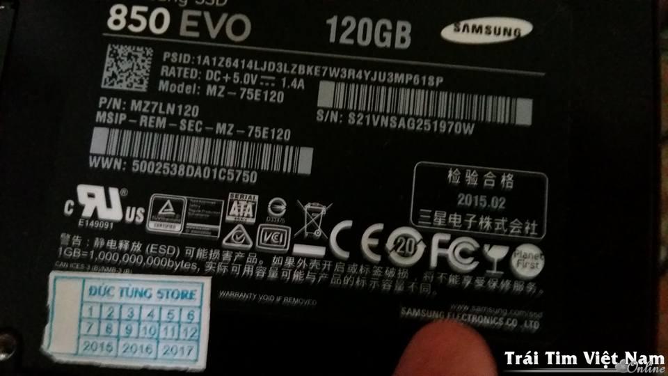 Ổ SSD THẬT