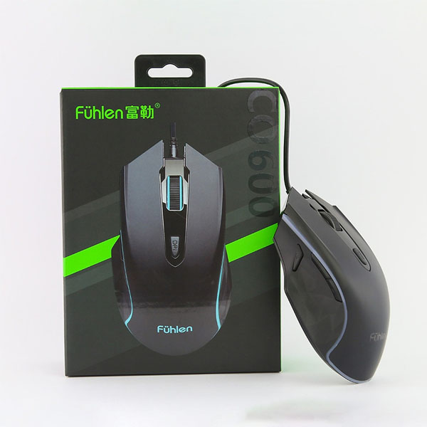 Chuột Chơi Game Có Dây Fuhlen CO600 4000DPI