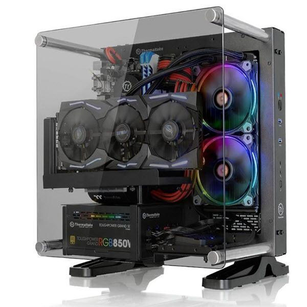 Vỏ Thùng máy Thermaltake Core P1 Tempered Glass Mini ITX CA-1H9-00T1WN-00