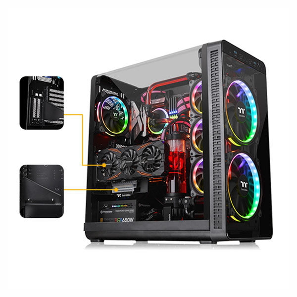 Vỏ Thùng máy Thermaltake View 37 Riing Edition (CA-1J7-00M1WN-00)