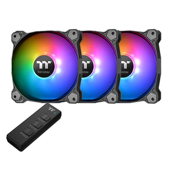 Bộ 3 Quạt Tản Nhiệt Thermaltake Pure 14 ARGB Sync Radiator Fan TT Premium Edition (3-Fan Pack) CL-F080-PL14SW-A