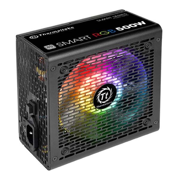 Nguồn Máy Tính PSU Power Thermaltake Smart RGB 500W 80 Plus White PS-SPR-0500NHSAWE-1