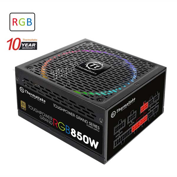 Nguồn máy tính Toughpower Grand 850W RGB - Gold PS-TPG-0850FPCGEU-R