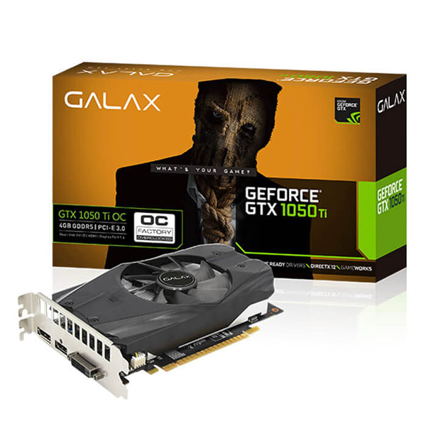 VGA GTX 1050Ti OC 4GB DDR5 (50IQH8DSN8OC)