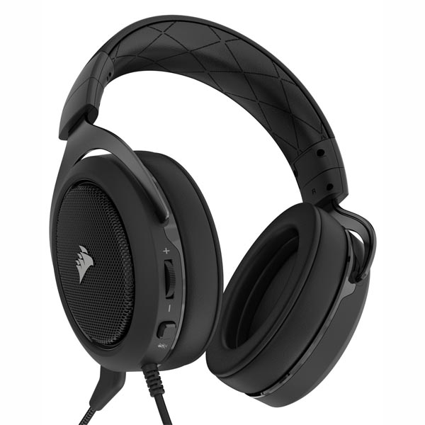 Tai nghe Corsair HS50 Stereo - Carbon CA-9011170-AP