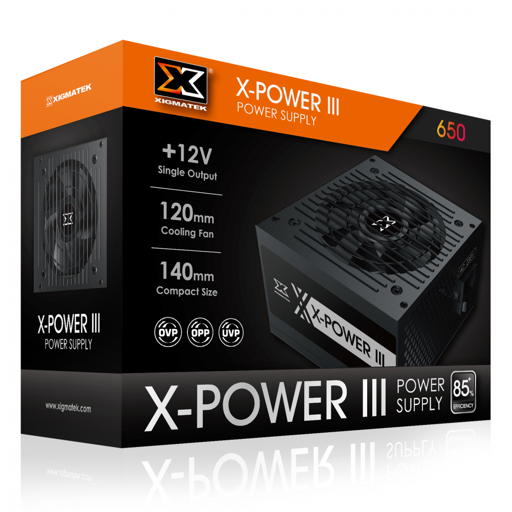 Nguồn máy tính Xigmatek X-POWER III X-650 EN45990