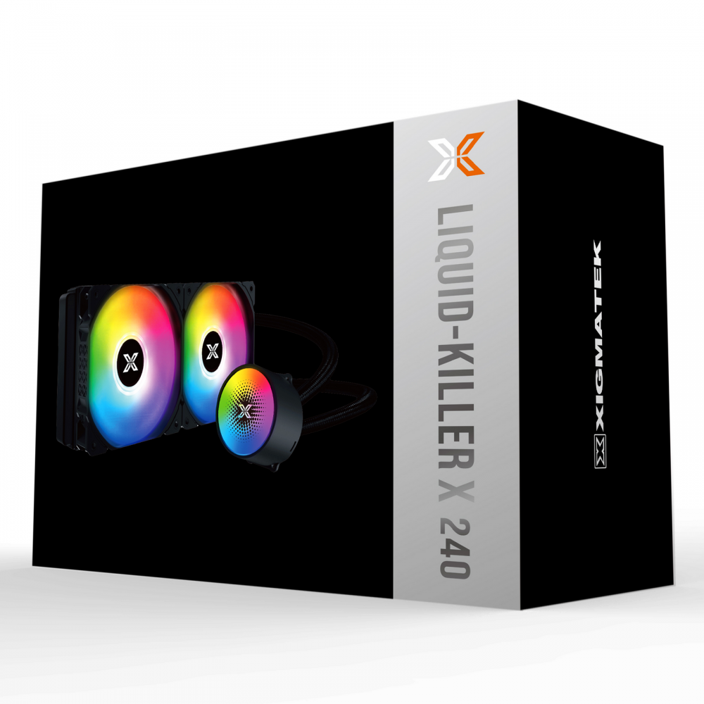 TẢN NHIỆT XIGMATEK LIQUID-KILLER X 240 (EN47697) - ARGB, ALL IN ONE WATERCOOLING