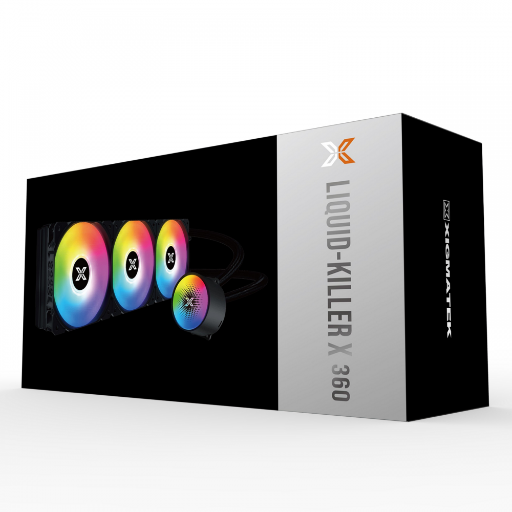 TẢN NHIỆT XIGMATEK LIQUID-KILLER X 360 (EN47703) - ARGB, ALL IN ONE WATERCOOLING